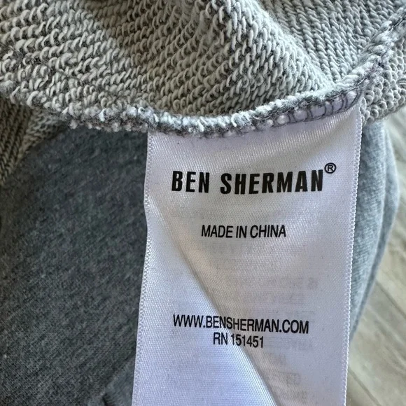 Ben Sherman Men’s Crewneck Sweatshirt Gray Large - Picture 6 of 6